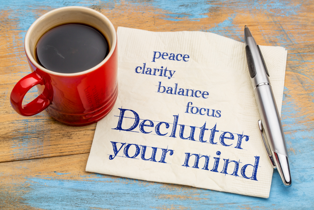 How to Declutter Your Mind • BrightonTheDay
